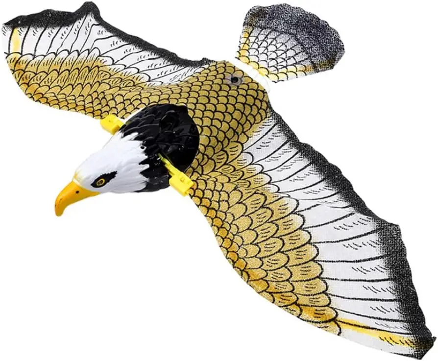 Bird Repellent Hanging Eagle Hawk Scarer Deterrent Repellent Hunting Garden Decoy Repellent Pest Protection Plants Garden Decor