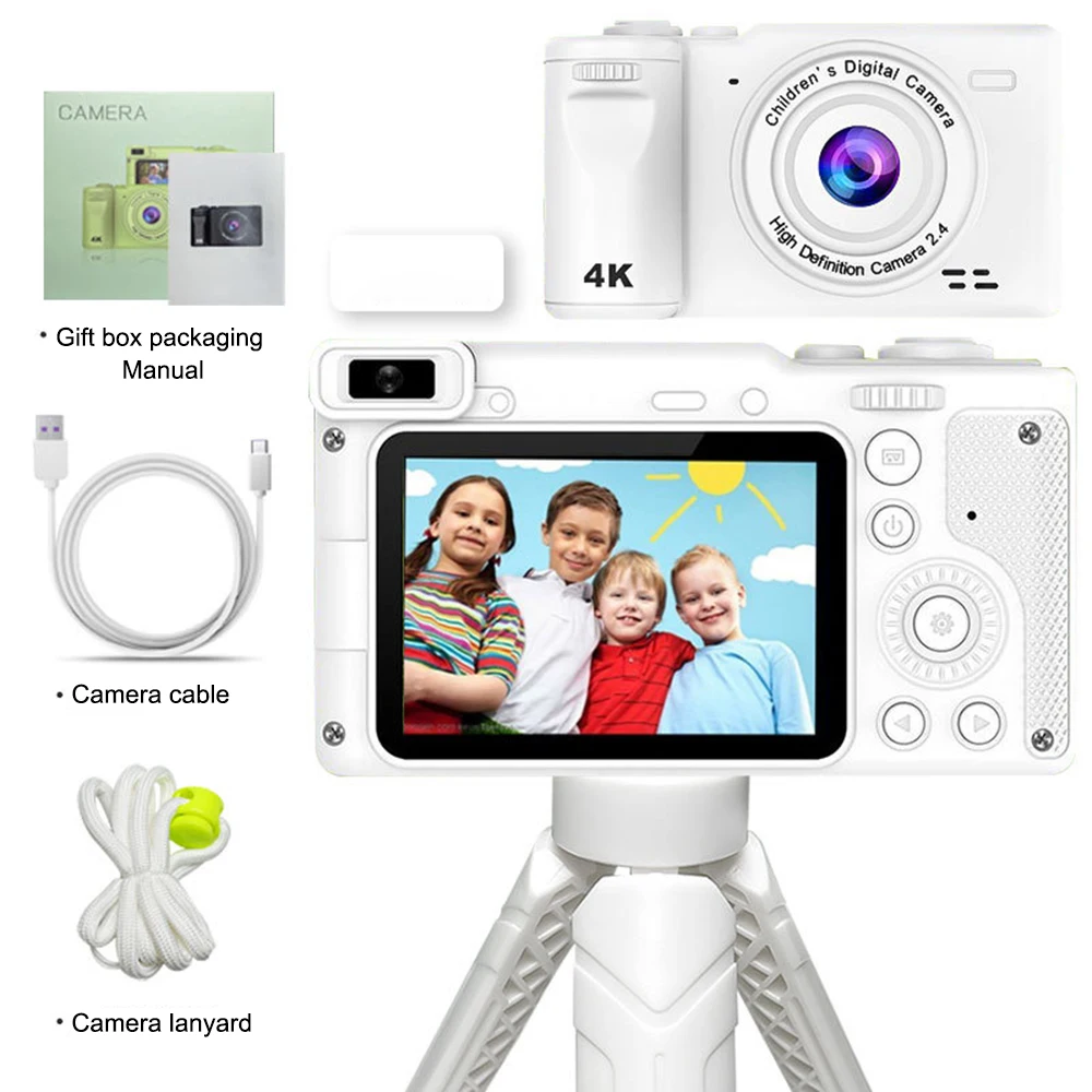 Cámara digital HD 1080P 44M Zoom 16X Enfoque automático Pantalla IPS de 2,4 pulgadas Cámara
