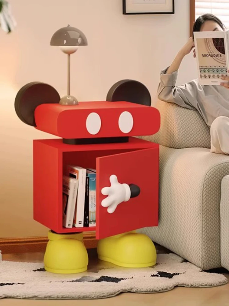 Cartoon Nightstand Decoration,Sculpture,Living Room,Sofa,Side Storage Cabinet,Coffee Table,Bedroom Bedside Table,Home