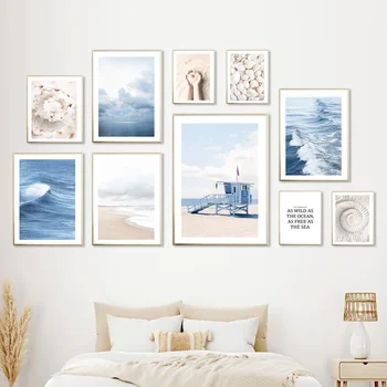 Ocean Beach Canvas Art 1
