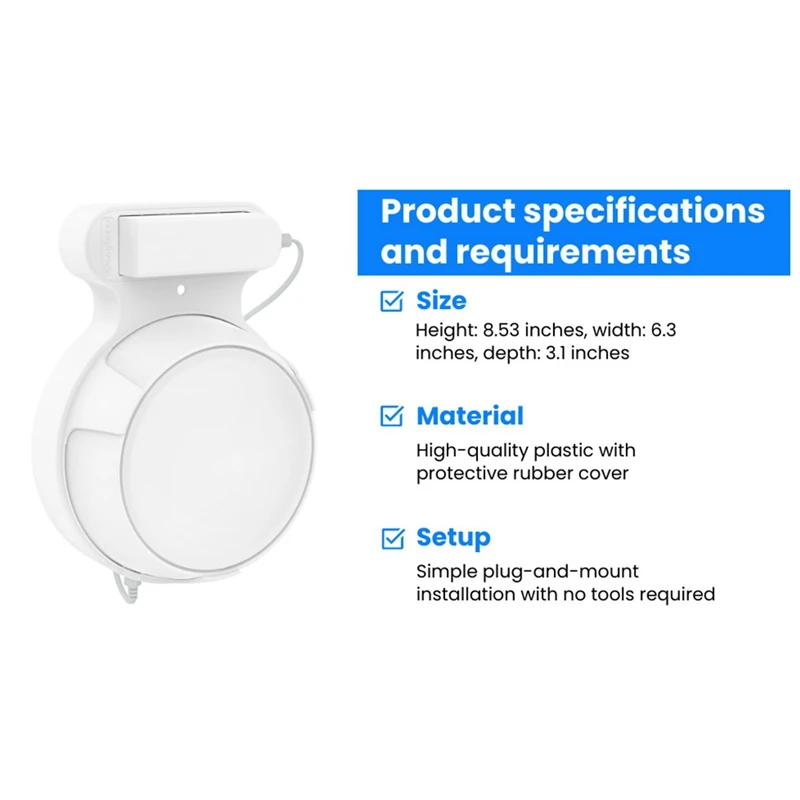 Router Wall Mount For TP-Link Deco BE23/BE25/BE3600/BE5000 Wifi 7 Wall Mount Home Wifi System 2Pcs