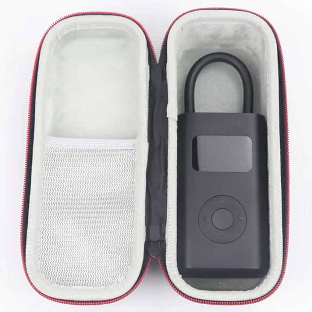 Etui de Protection pour Xiaomi Air Pump 2, Sac de Rangement pour gonfleur  de pneus compresseur d'air Portable Boîte EVA pour Pompe à air et  Accessoires (avec Fermeture à glissière) : 