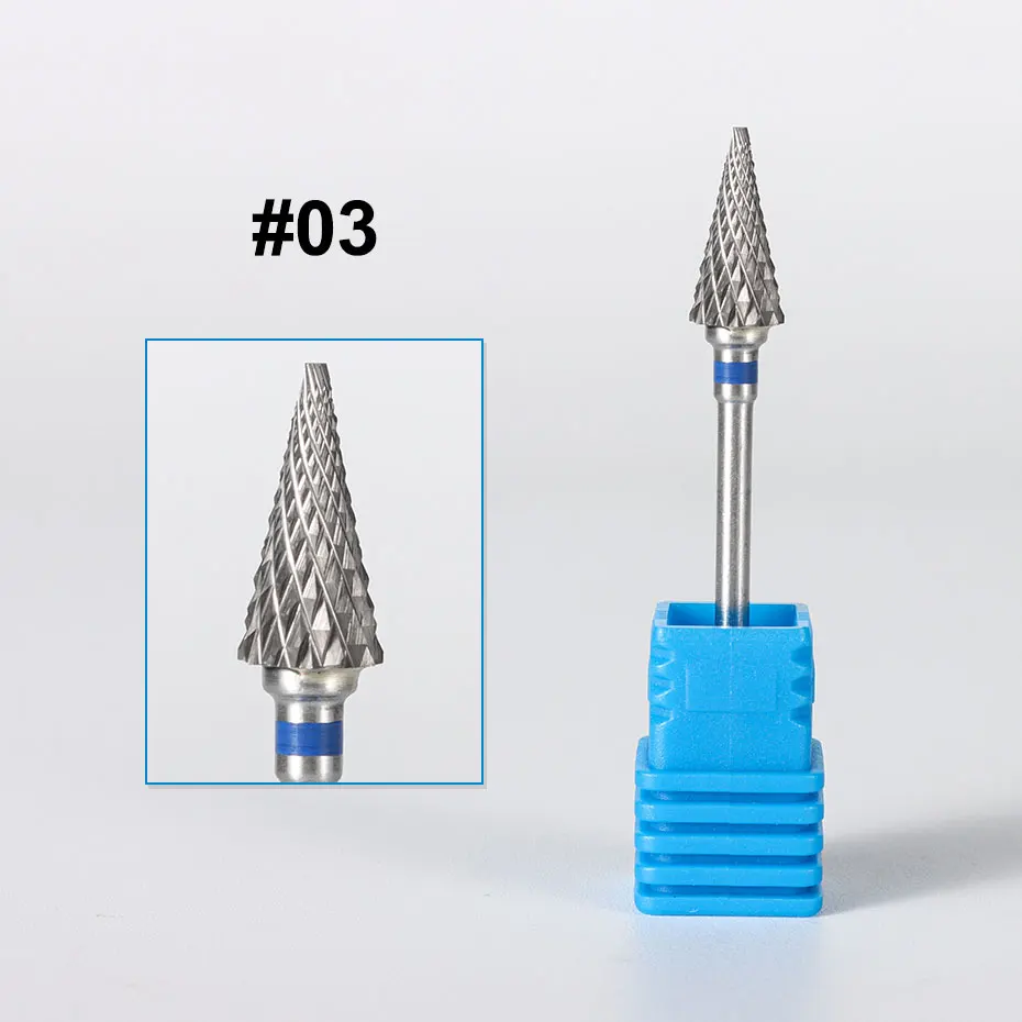Premium Tungsten Steel Nail Drill Bit for Gel Removal