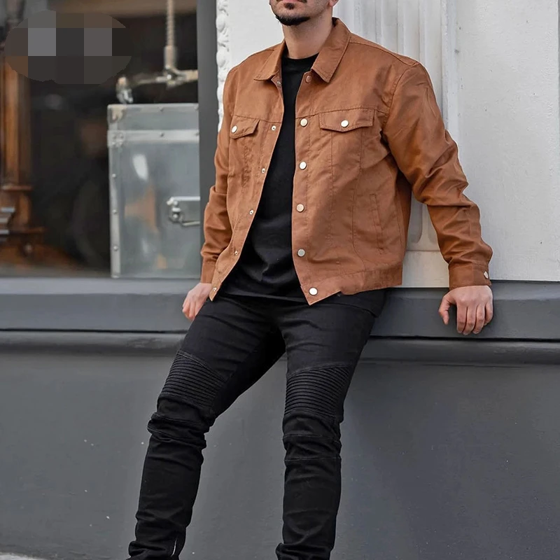 

Men's Jacket 2023 Spring And Autumn New School Style Fashion Youthful Vitality Leisure Large Size Coat