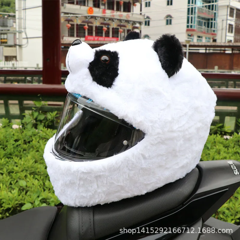 Motorcycle Helmet Plush Toy Hat 