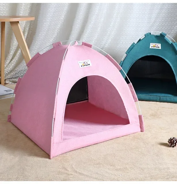 Pet Cat Tent Cave Hut Cat Sleep House For Kitten Puppy Playpen Cage Basket Cat Nesk Kennel Small Dog House Bed Chihuahua 5