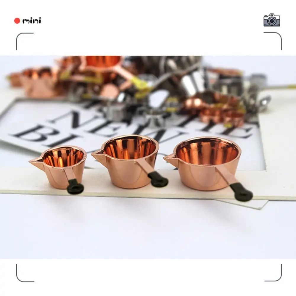 Miniature Dollhouse Kitchen Utensils Set - Alloy Cookware and Accessories