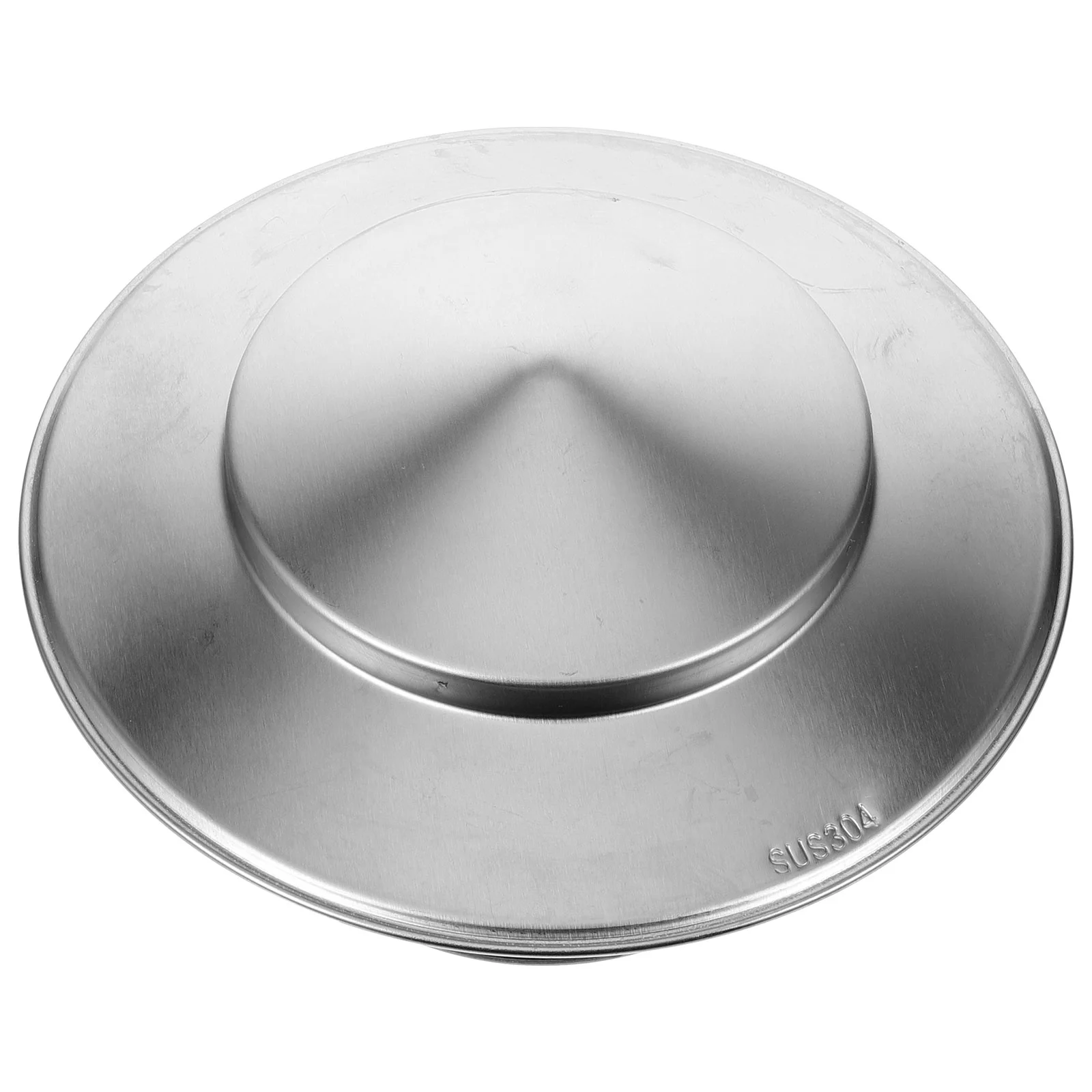 

3 Inch Round Chimney Cap Stainless Steel Tapered Top Chimney Cap Screen Outside Roof Silver Fireplace Screen Cover Stove