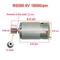 390 6V 18000rpm
