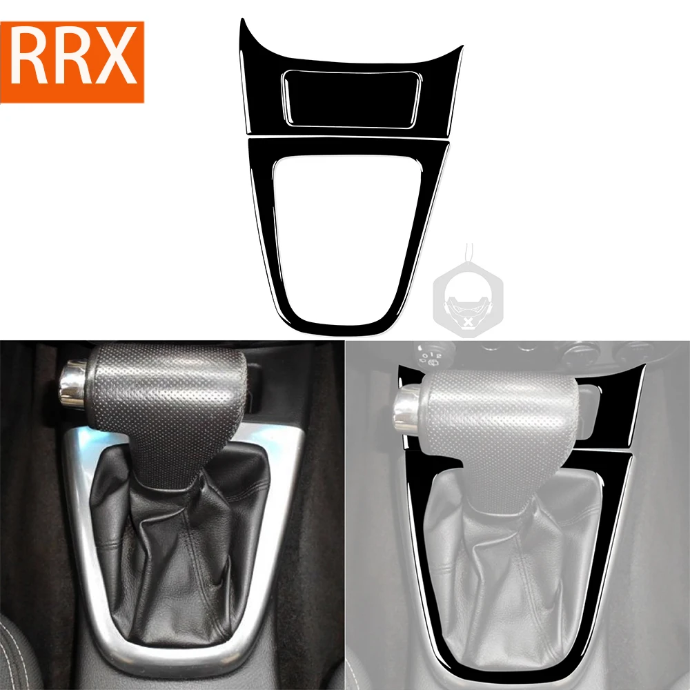 

For Hummer H3 2007 2008 2009 2010 Center Console Gear Shift Panel Set Cover Piano Black Stickers Car Interior Trim Accessories