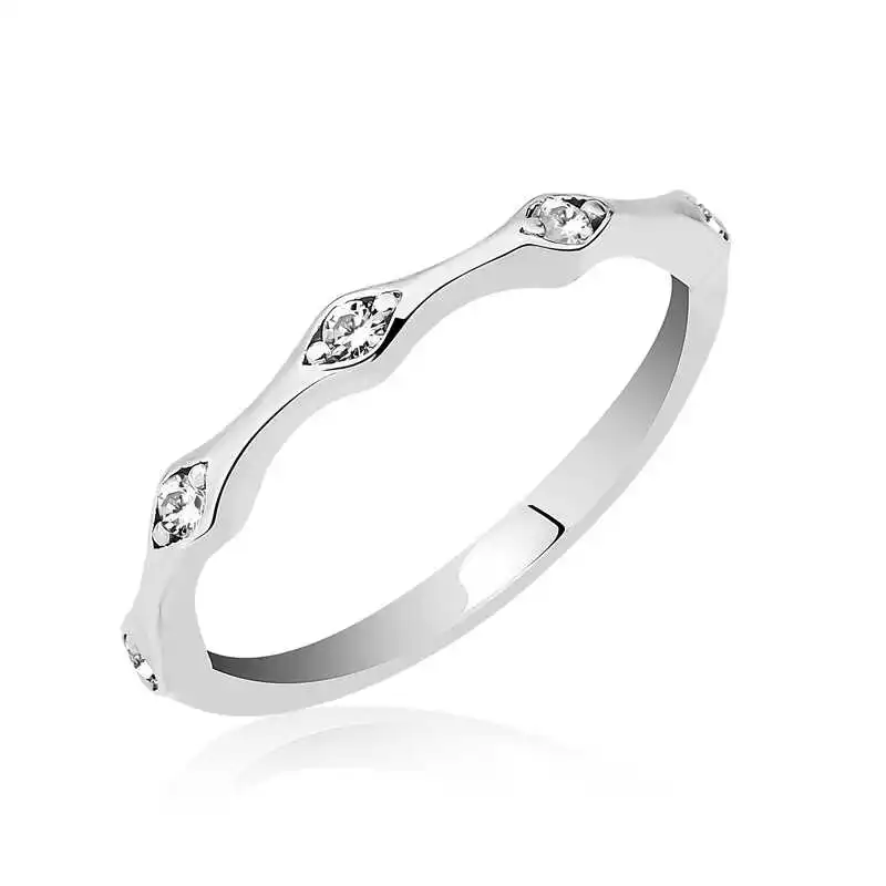 

Tevuli 925 Sterling Silver Beştaşlı Shuttle Lady Ring