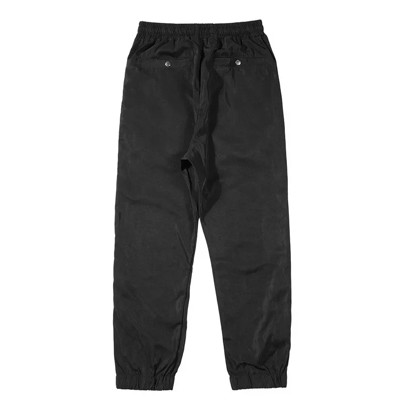 

Owen Seak Men Casual Harem Pants High Street Wear Hip HOP Ankle Length Pants Men's Clothing Sweatpants Spring Black Pants