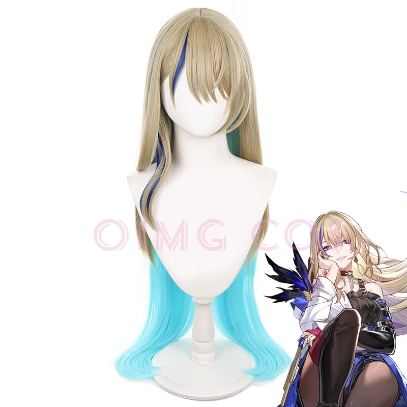 Honkai 스타 레일 서벌 코스프레 가발, 애니메이션 할로윈 의상, 여성 게임
