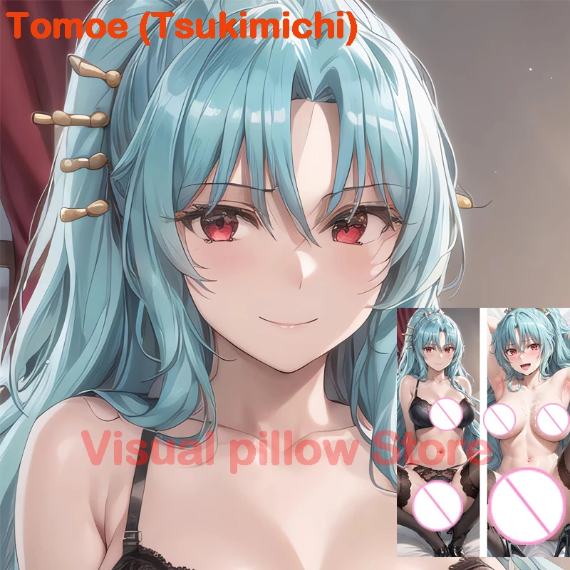 

Подушка Dakimakura Аниме Tomoe (Tsukimichi) с двусторонним принтом в натуральную величину, наволочка для взрослых