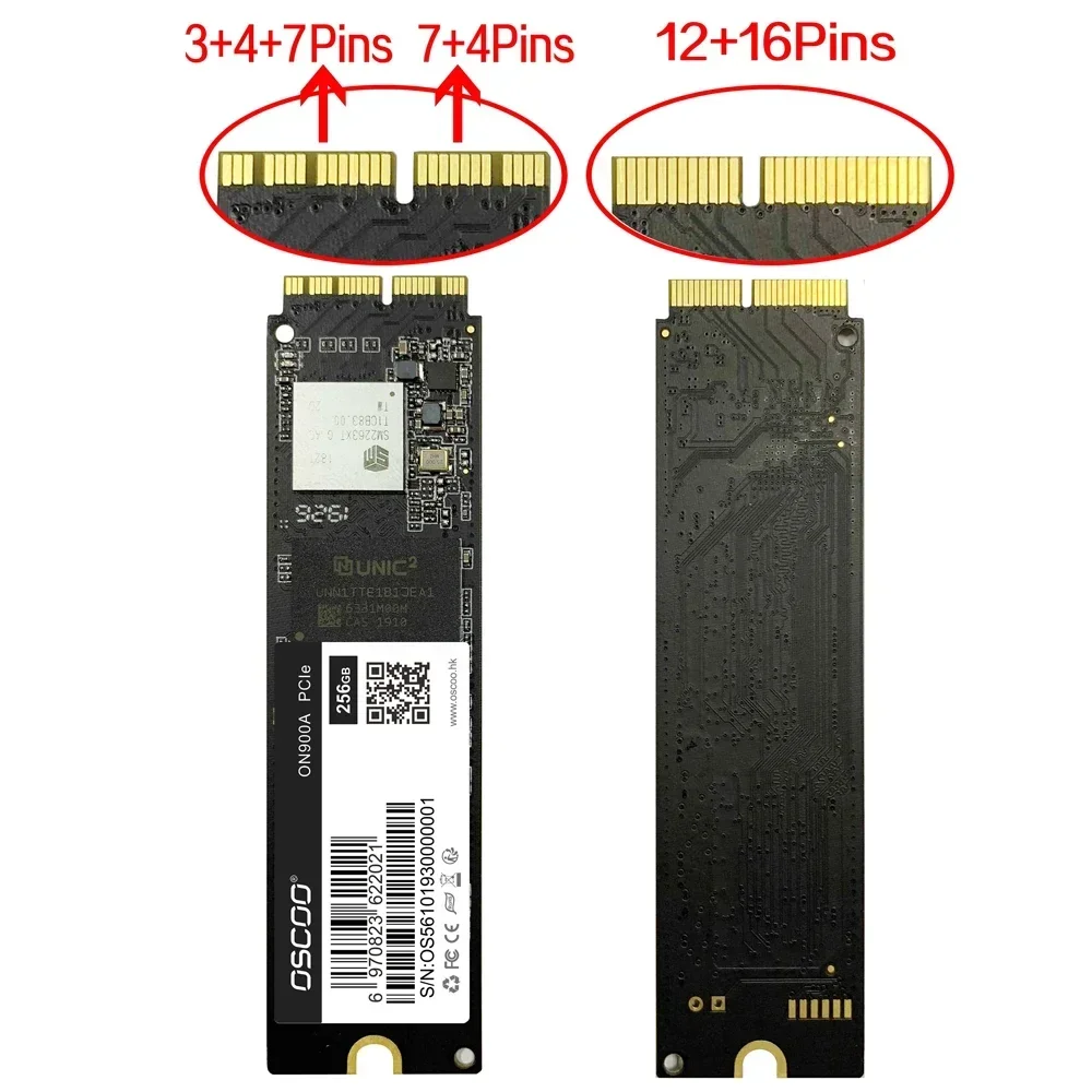 Ssd Portátil para Apple Macbook Pro 2023 Compatível com Macbook Pro A1465 A1466 Mac Air Ssd 20132023 A1502 1tb - Imagem 2