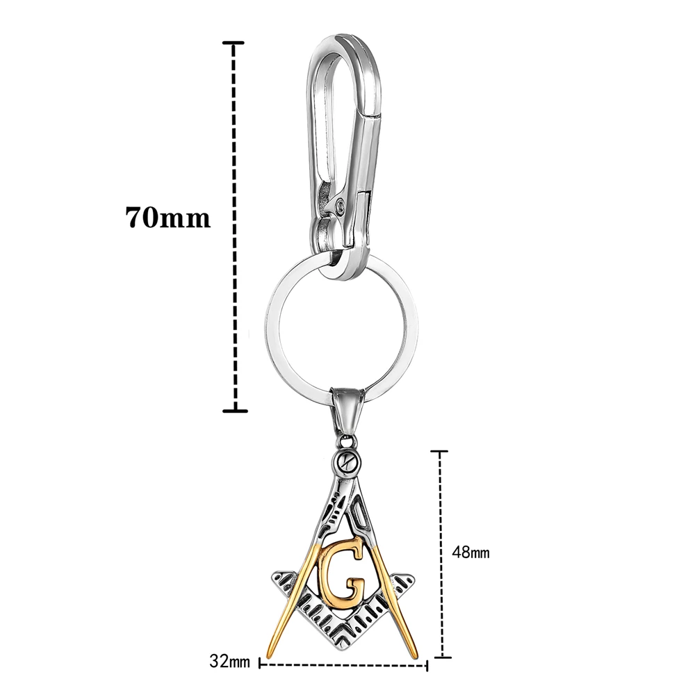 Porte-clés vintage de style viking et nordique pour homme, père, amis, amoureux, argent, 95 mm, Argent