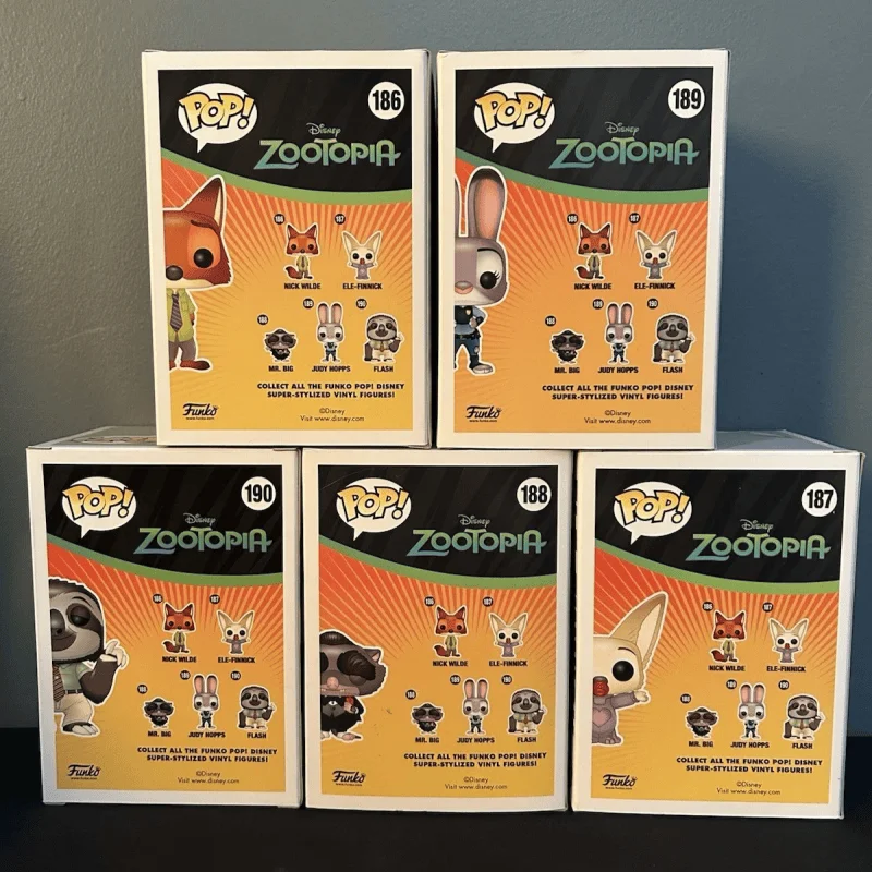 ファンコポップ！ ニックワイルドズートピアジュディホップフラッシュ