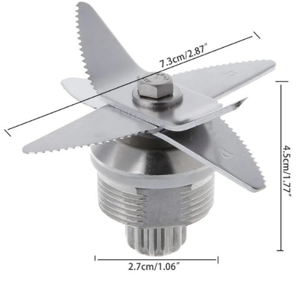 Ersatzmesser Messerblock Messer Blender Blade für JTC OmniBlend TM-767 -800 -788 Ersatzmesser Messerblock Messer Blender Blade für JTC OmniBlend TM-767 -800 -788