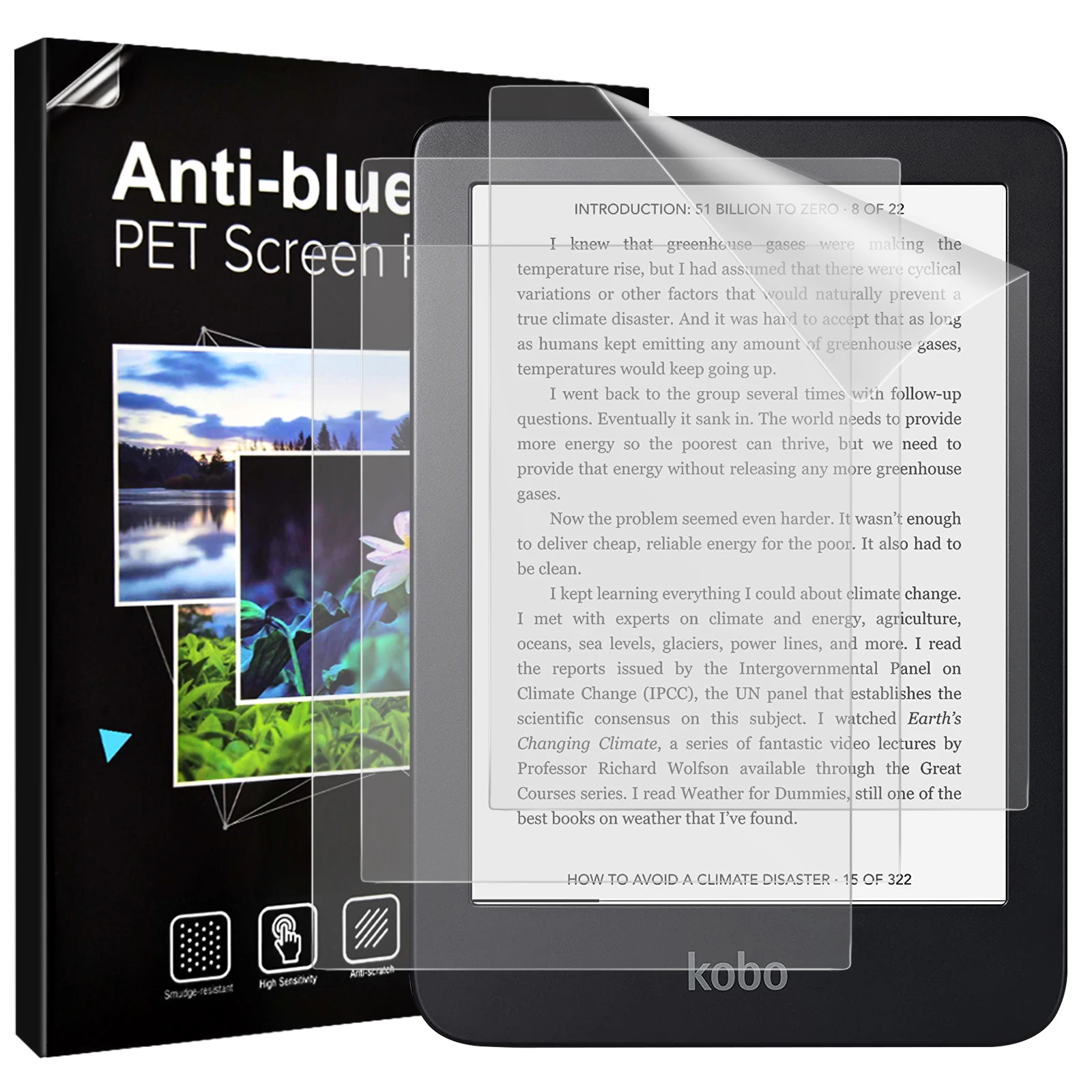 3 Pack Premium Full-Coverage PET Film Screen Protector