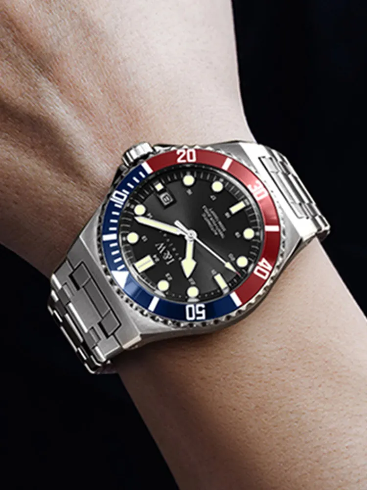 Carnival Men's Watches Waterproof 300M NH35 Automatic Sports