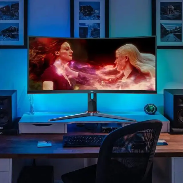 AOC CU34G2XP  ũ  ǥ ũ, 21:9 ǻ  ÷, HDMI, DP, USB, 34 ġ, 4k, 165Hz, HDR 1500R, 1msGTG