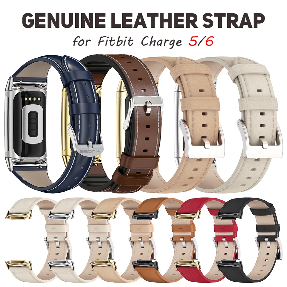 Fitbit Charge 5 Charge 5 Cinturino Pelle Gimuk Per /6 | Vera Pelle Cinturino Per Uomo Donna Fitbit