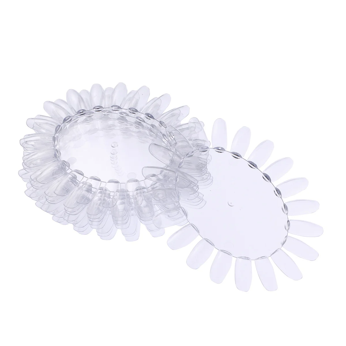 10 Pzsheart Chart Nail Art Che Mostra Scaffale Gel Polish Display Manicure Pratica False Nail Swatches H-Colorcard Nail Art Practice