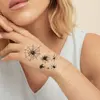 10 Sheets Spider Web Temporary Tattoos for Men Women Realistic Tattoo Stickers for Halloween Party Fake Tattoo Waterproof 2