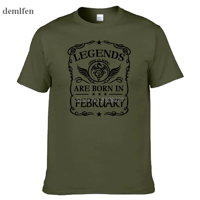 Fashion Legends February Cotton Casual Unisex Oversized T-Shirt