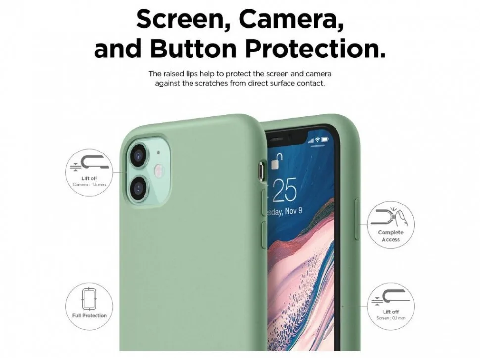 elago iPhone 11 Case Silicone [11 Colors]