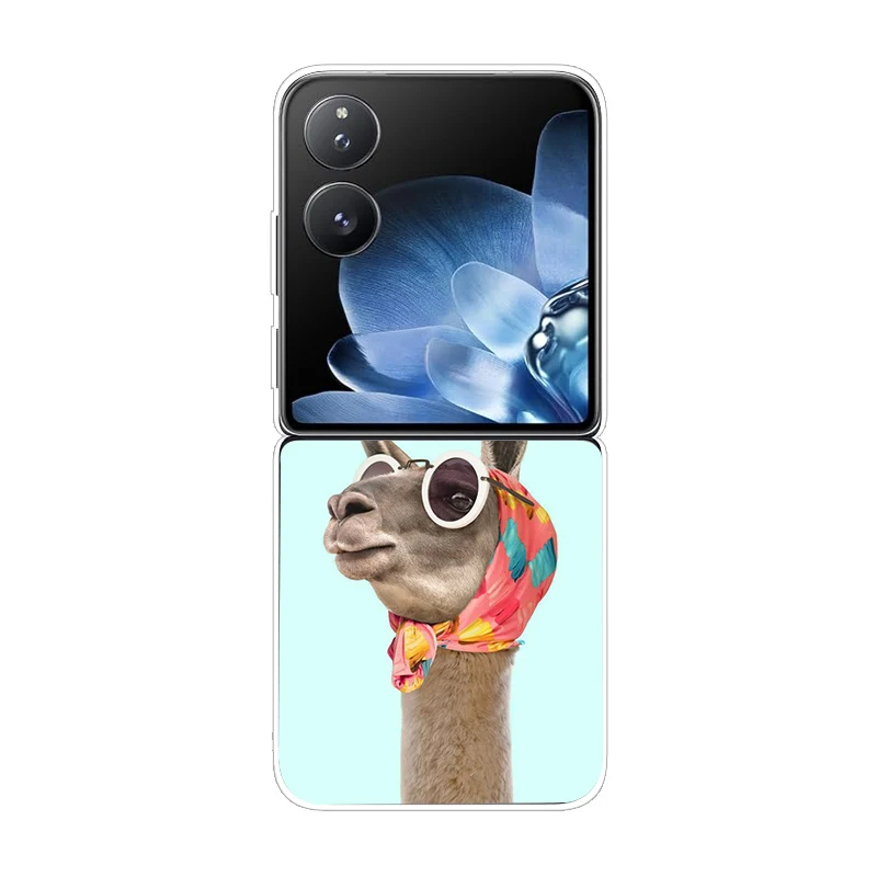 MEMELOKA Cover for Xiaomi Mix Flip, Ultra Thin Anti-Scratch Hard PC All