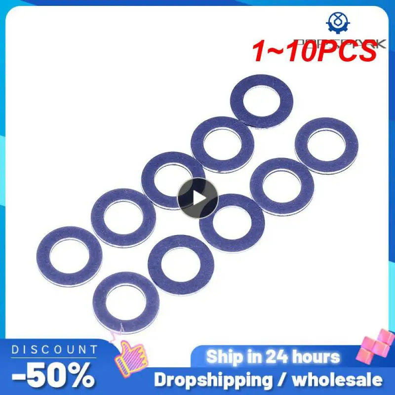 

1~10PCS 10/20/Engine Oil Drain Plug Seal Washer Oil Pan Gaskets Rings 90430-12031 FOR Car Accessories