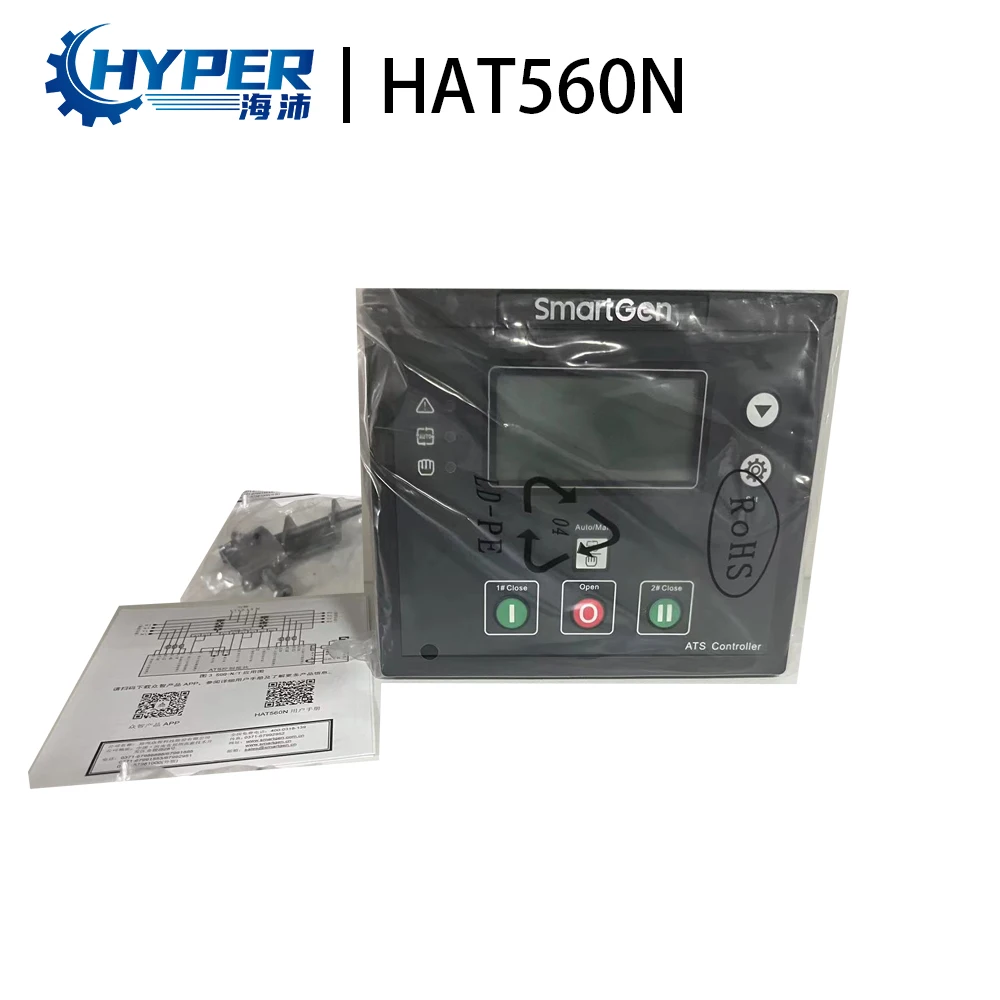 

HAT560N Smartgen New Dual-Supply Module ATS Controller with Configurable Function Automatic Measurement LCD Display