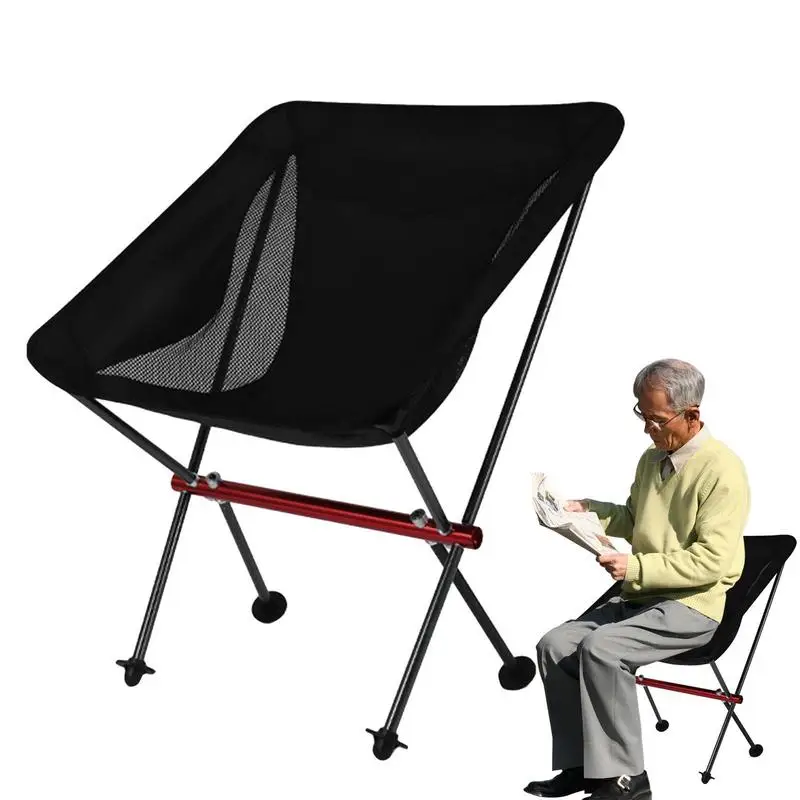 

Outdoor Folding Chairs Outdoor Lawn Chair Lightweight Outdoor Full Back Lawn Chair For Beach Party Hiking RV Travelling Friends