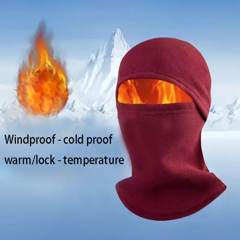 Sturmhaube, Winter-Ski-Gesichtsmaske, atmungsaktiv, winddicht, Thermo-Gesichtsmaske für Motorradfahren, Radfahren bei kaltem Wetter, Winterhals – Detail 8