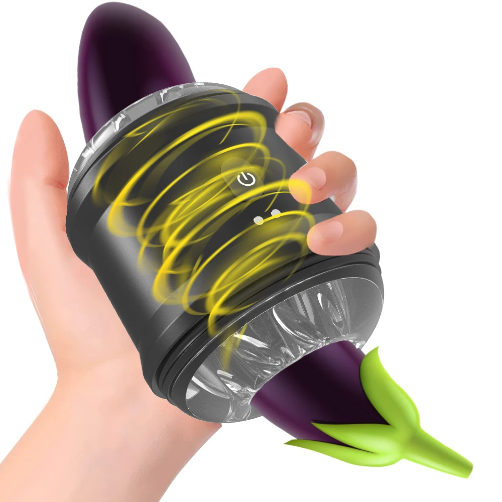 Vibrierender Männlicher Masturbator Becher Mit Massagefunktion_voghion.com