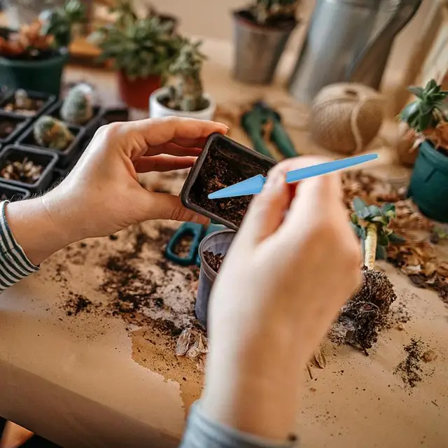 Zamatos Növények Szerszámkészlet Diy Vető Lapáttyúk Kanál Kertészeti Szerszámok Palánták Szerszám Tenyésztési Eszközök Készlet - Image 2