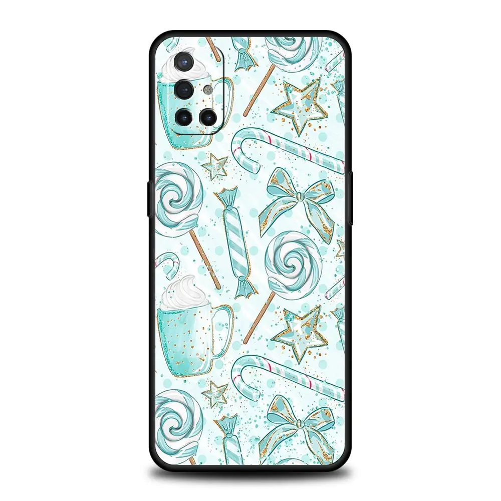 Whimsical Cartoon Christmas Phone Case - Festive Soft Cover Design