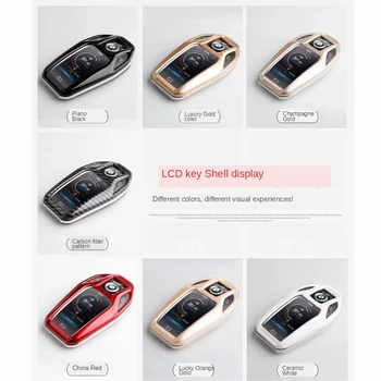 Cover chiate/telecomando per BMW Display 5 7 Serie 730Li 740 630 G12 G30 G31 G32 G02 X5 G07 X6 X7 Portachiavi Accessori di Protezione 7 Cover chiate/telecomando per BMW Display 5 7 Serie 730Li 740 630 G12 G30 G31 G32 G02 X5 G07 X6 X7 Portachiavi Accessori di Protezione - Caso Della Copertura di Chiave dell automobile Per BMW Display 5 7 Serie 730Li 740