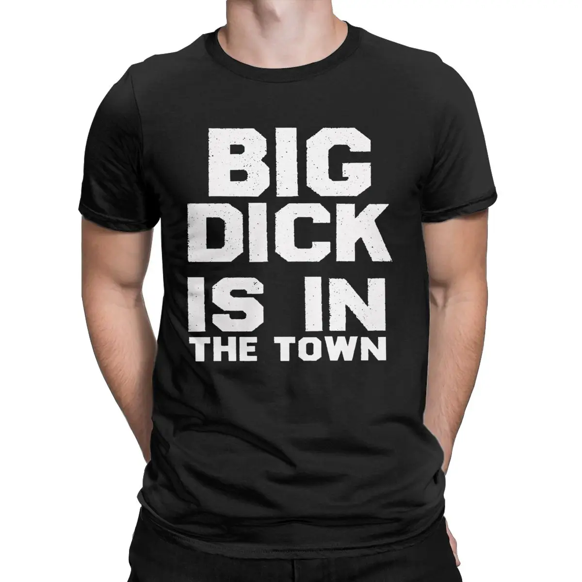 Men's Big Dick Is Back In Town T Shirts 