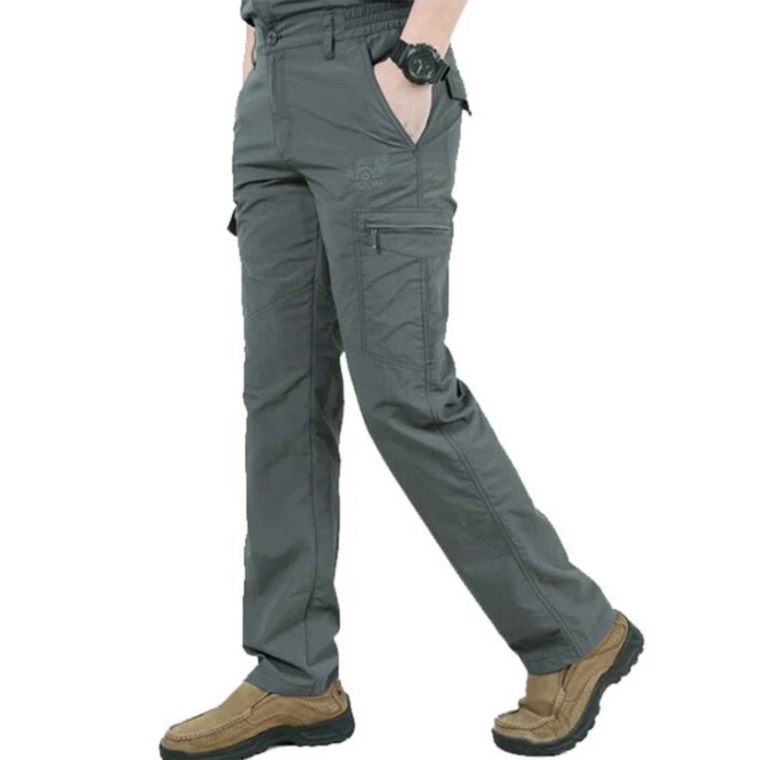 Quick Dry Hiking Pants Men Summer Outdoor Mountain Climbing Fishing Breathable Trousers Cool Trekking Sport Tactical Cargo P hiking pants
