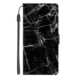 Luxury Marble Leather Flip Wallet Phone Case with Stand and Book Cover Design - Nova 6 SE (5)