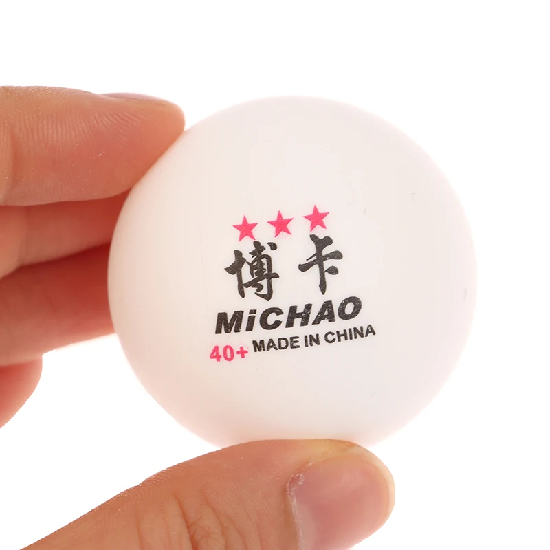 10Pcs 3 Star V40+ Table Tennis Balls New Material ABS Plastic Ping Pong Balls Table Profession Table Tennis Training Balls