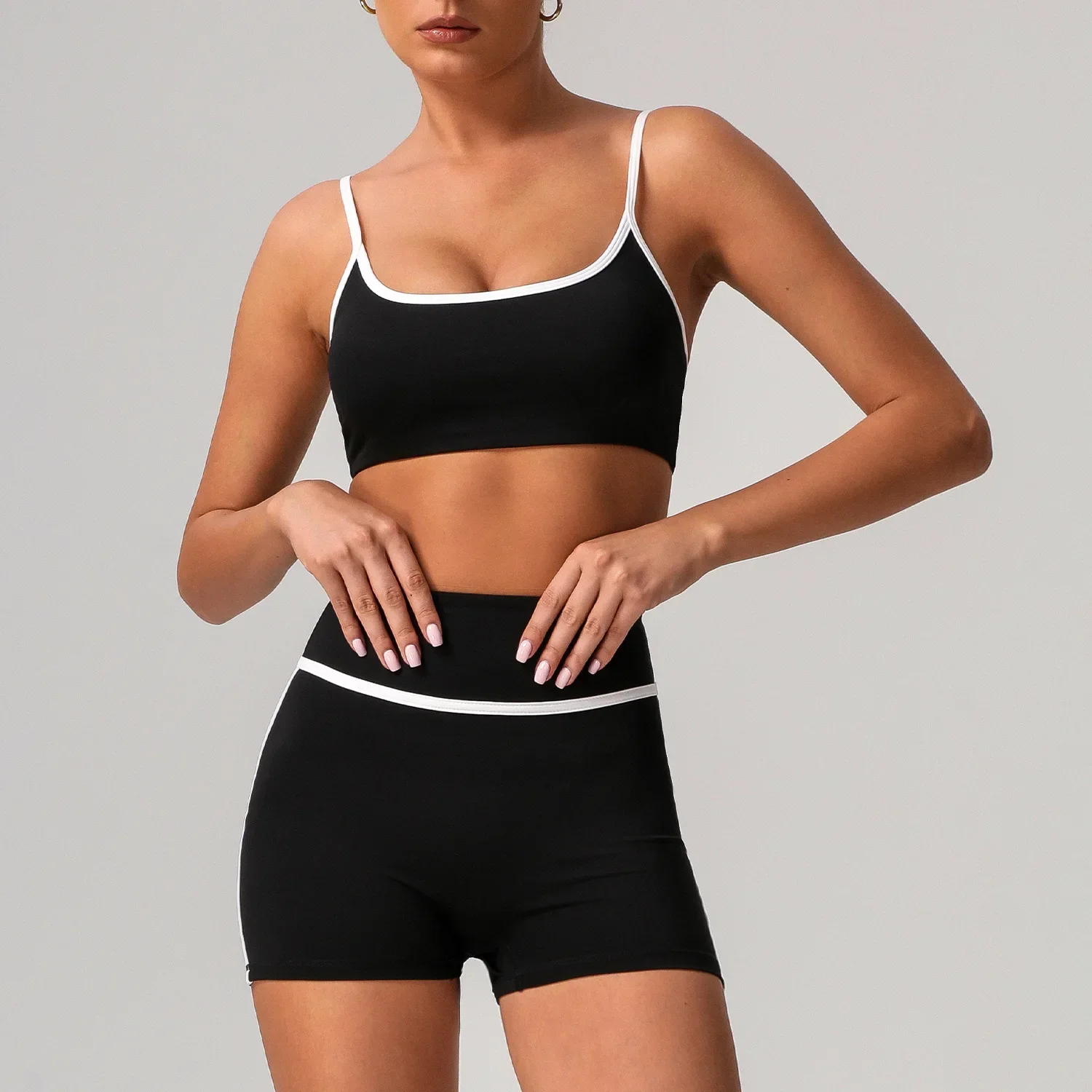 Seamless Nude Feel Yoga Clothes Women's Quick-drying Running Workout Bra trendy