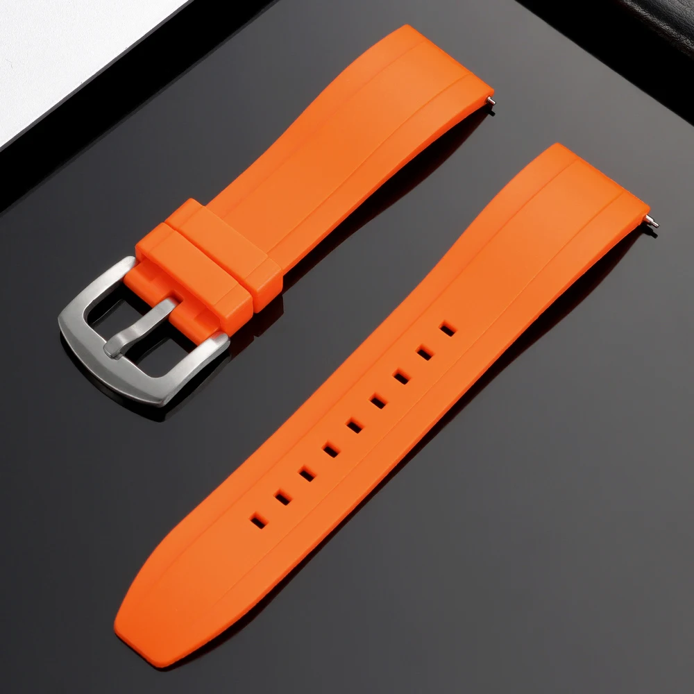 Quick Release Waterproof Silicone Sports Watch Strap - Universal Replacement Wristband