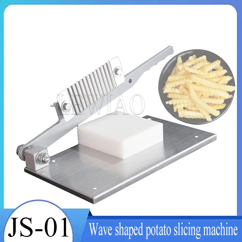 

Fries Knife Flower Shredder Chip Slicer Dough Vegetable Fruit Crinkle Wavy Slicer Knife Stainless Steel Potato Cutter Chopper