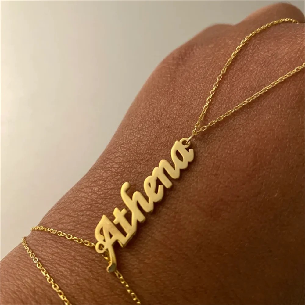 Custom Name Hand Chain Name Ring Personalized Bohemian Hand Chain Stainless Steel Jewelry Gift Birthday Bridesmaid For Her luxury personalised monogram tote bag personalized canvas chain beach shopping tote bag personalized weekend hand bag luggage