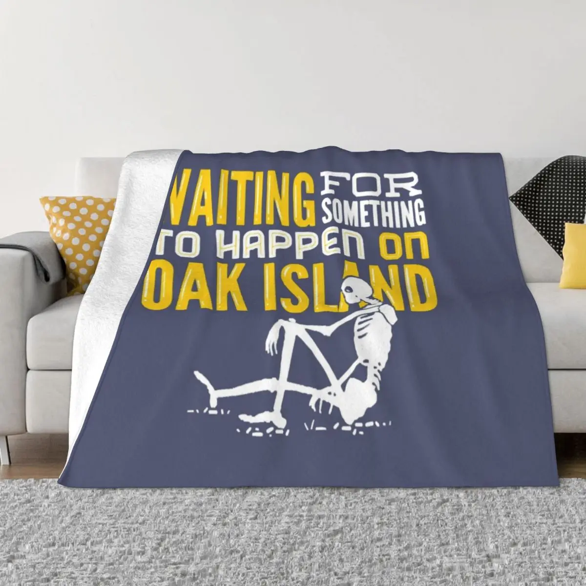 

OAK ISLAND TREASURE HUNTING Oak Island Throw Blanket cosplay anime warm for winter anime Blankets