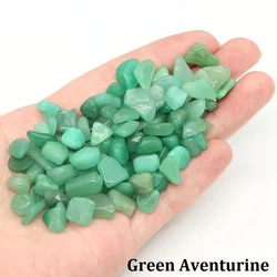 Natural Stone Gemstones for Reiki Healing and Aquarium Decor (Green Aventurine)