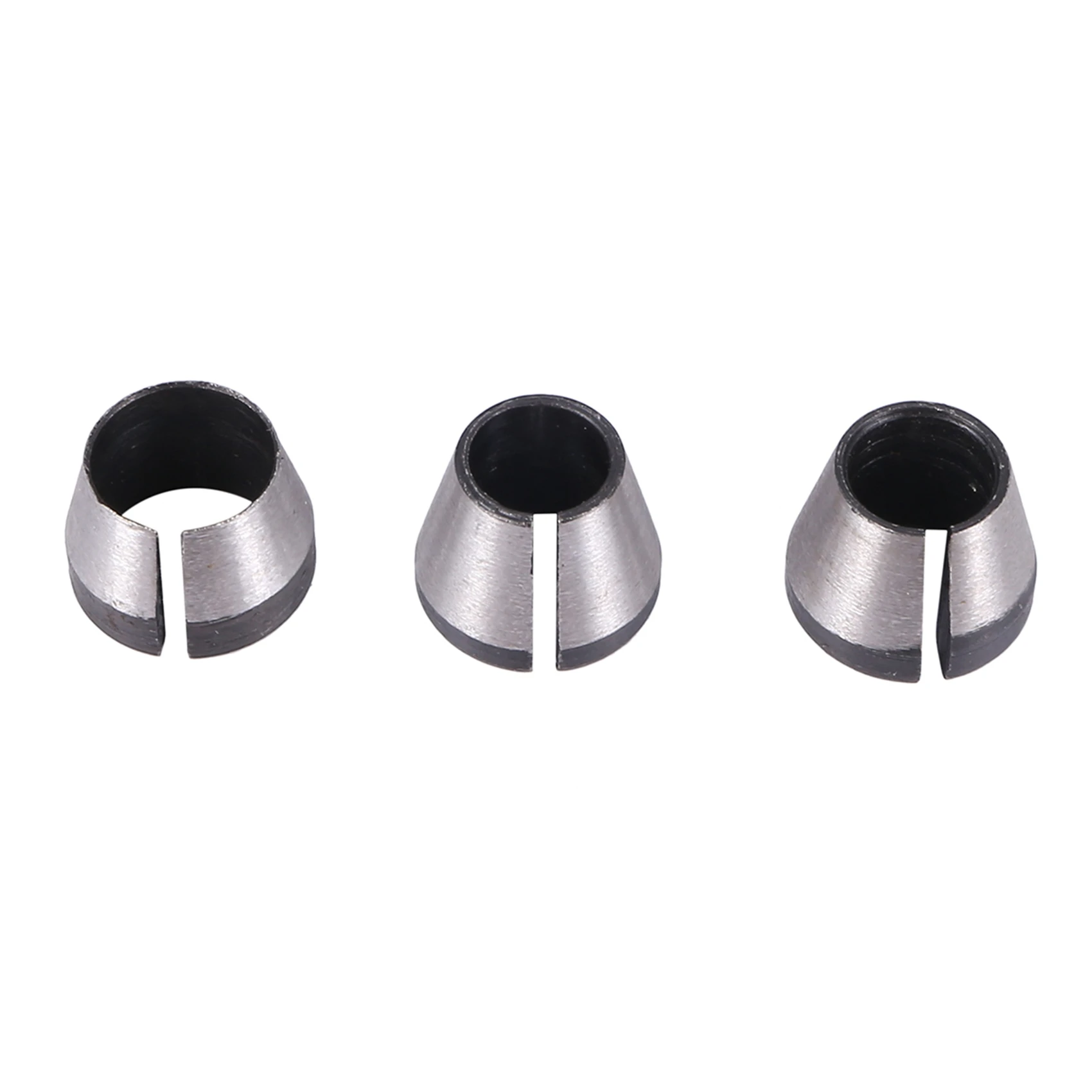 3 Pcs Router Collet Set Chuck Heads Adapter for Drills Engraving Trimming Carving Machine Electric Router Milling Cutter